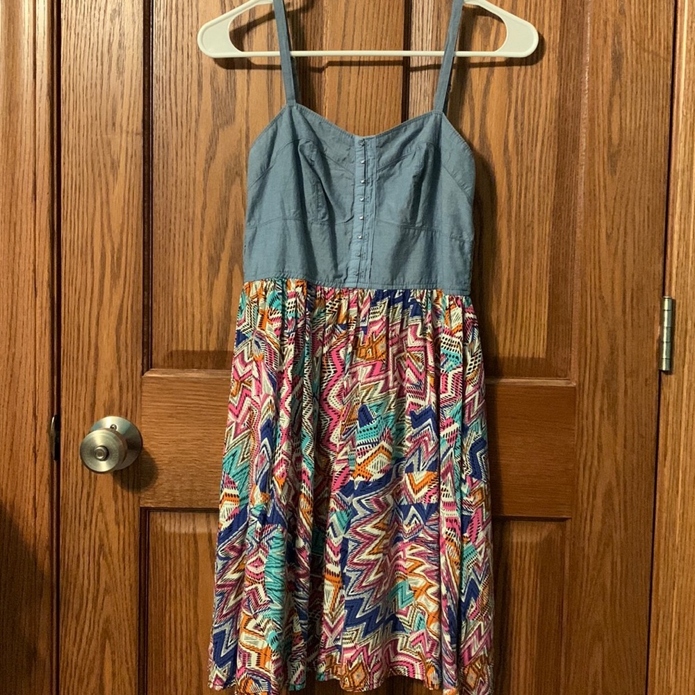Denim dress